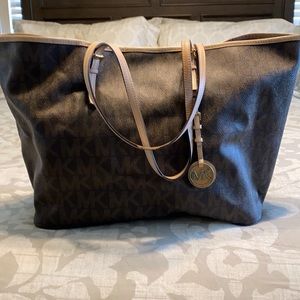 Michael Kors Monogram Tote Bag